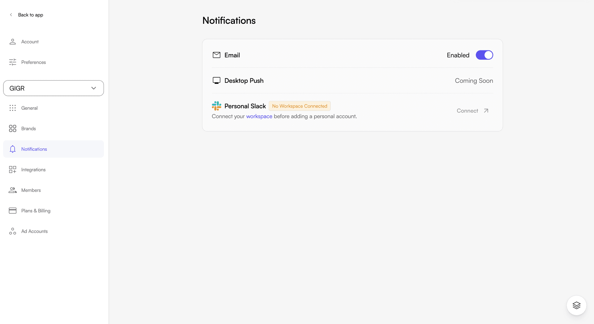 Notifications